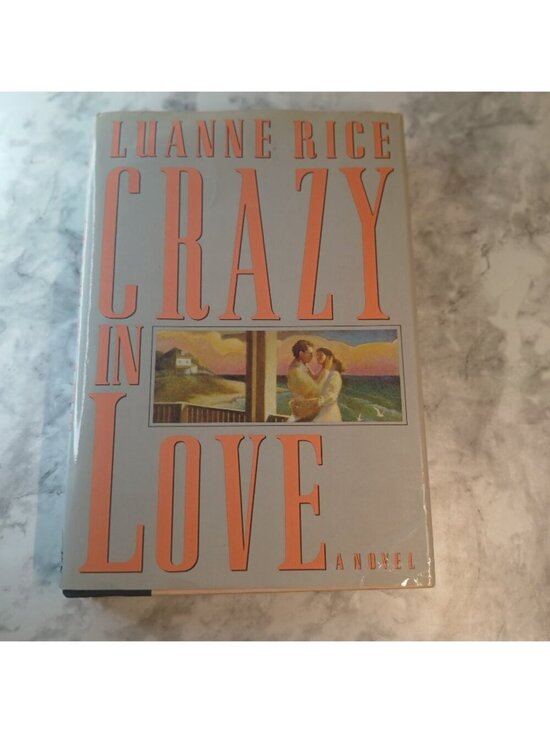 Other - Crazy in Love by Luanne Rice – Hardcover Vintage Romance Novel 1988 VG DJ